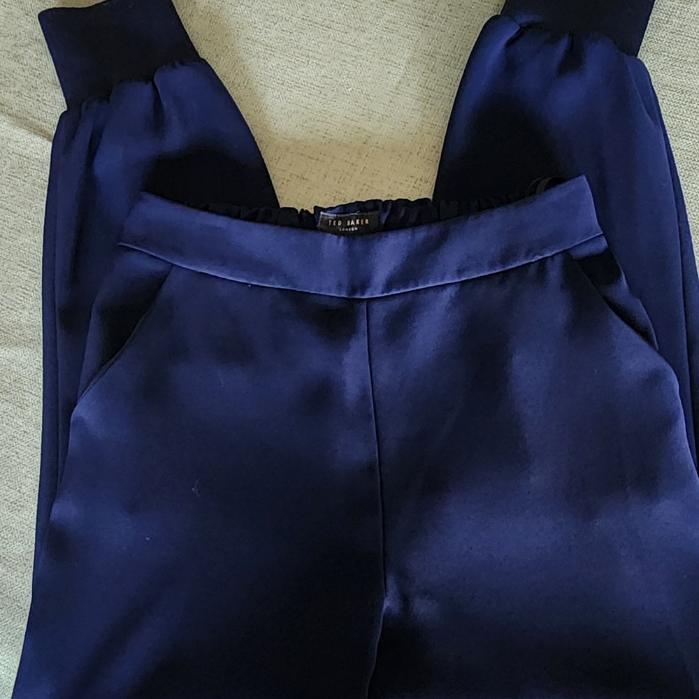 Ted Baker Blue Tailored Trousers